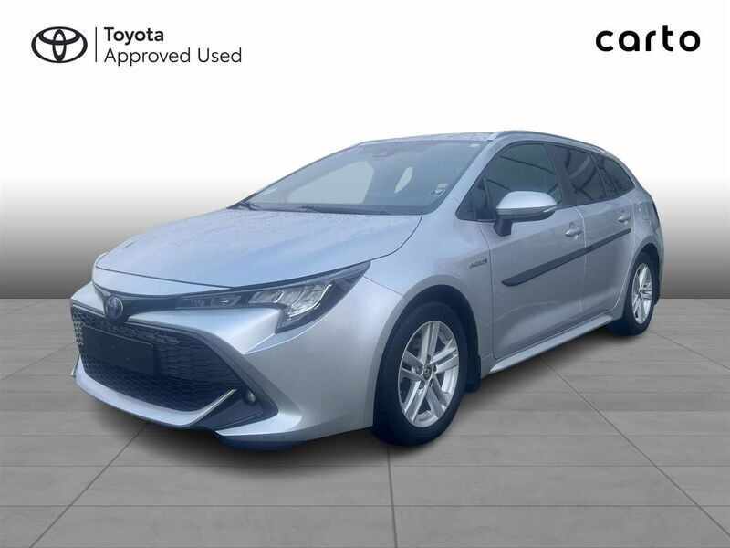Sølvmetal Brugt 2020 Toyota Corolla H3 Smart Stationcar | 194.900 kr. (Fair pris) - Billede 1/4