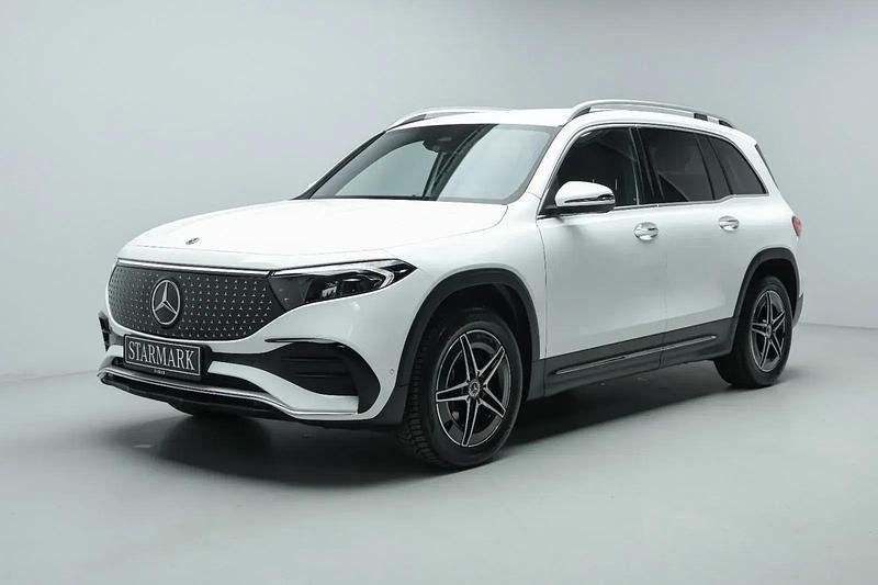 Hvid Brugt 2024 Mercedes EQB250+ AMG line SUV | 394.900 kr. (Dyr) - Billede 1/3