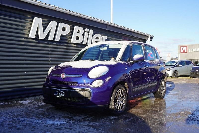 Blå Brugt 2015 Fiat 500L Lounge MPV | 39.900 kr. (Super pris) - Billede 1/4