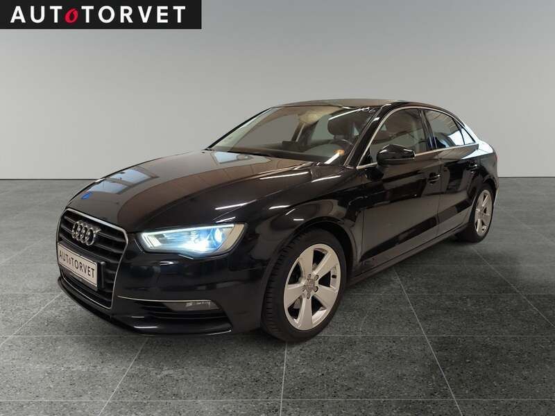 Sort Brugt 2015 Audi A3 Sport Sedan | 109.700 kr. (God pris) - Billede 1/4