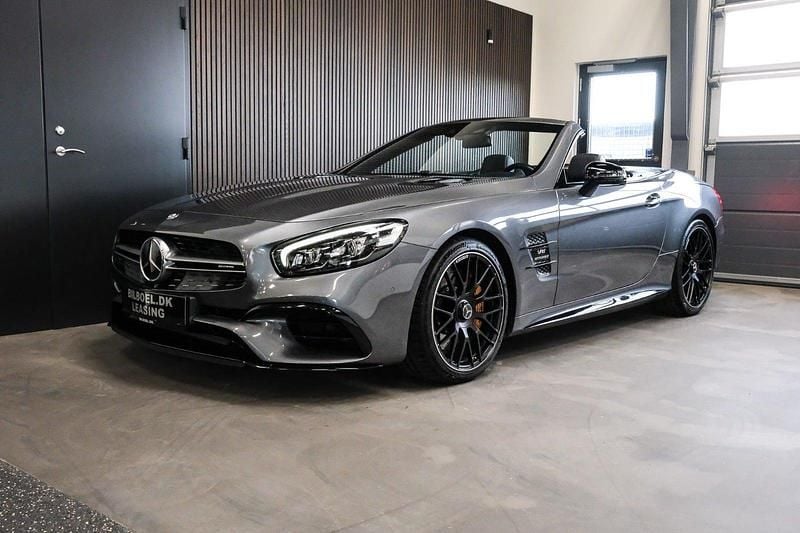 Brugt Mercedes SL63 AMG AMG 585 HK (430 kW) 2018 Gråmetal Cabriolet