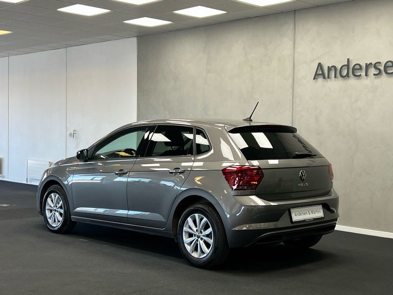 Brugt VW Polo Highline 110 HK (80 kW) 2021 Grå Hatchback