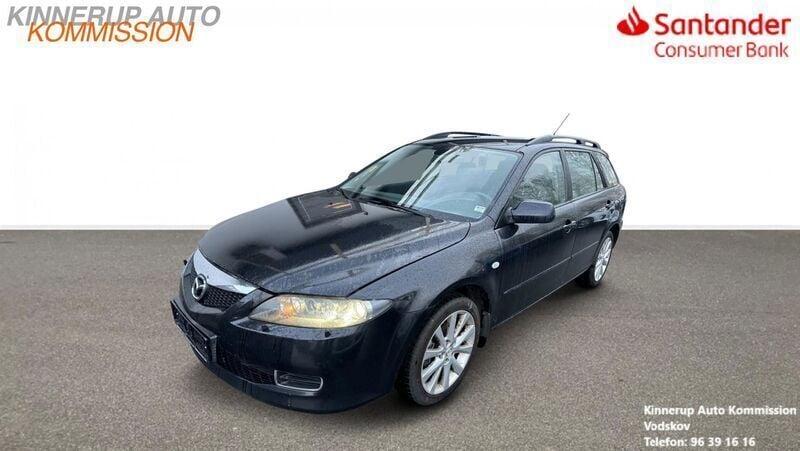 Sort Brugt 2007 Mazda 6 Inclusive Stationcar | 29.900 kr. - Billede 1/4
