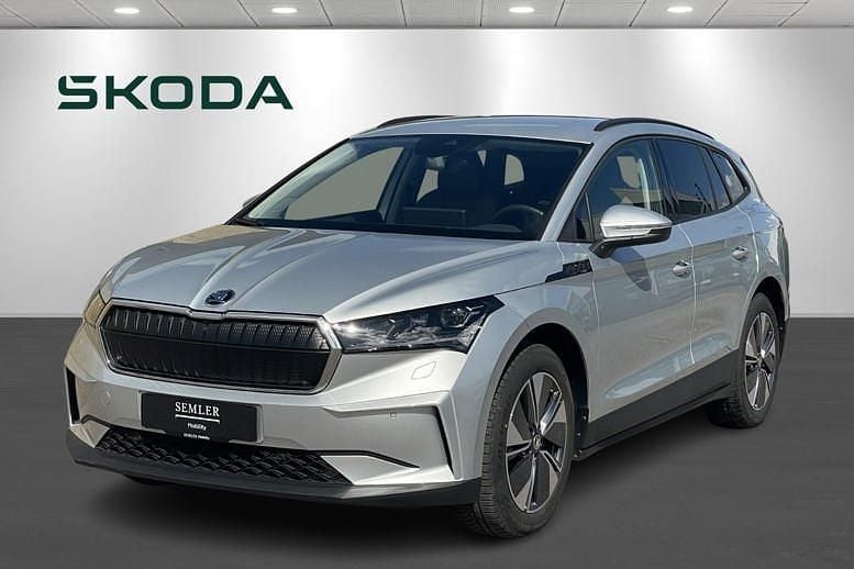 Sølvmetal Brugt 2024 Skoda Enyaq iV SUV | 288.900 kr. (Dyr) - Billede 1/4
