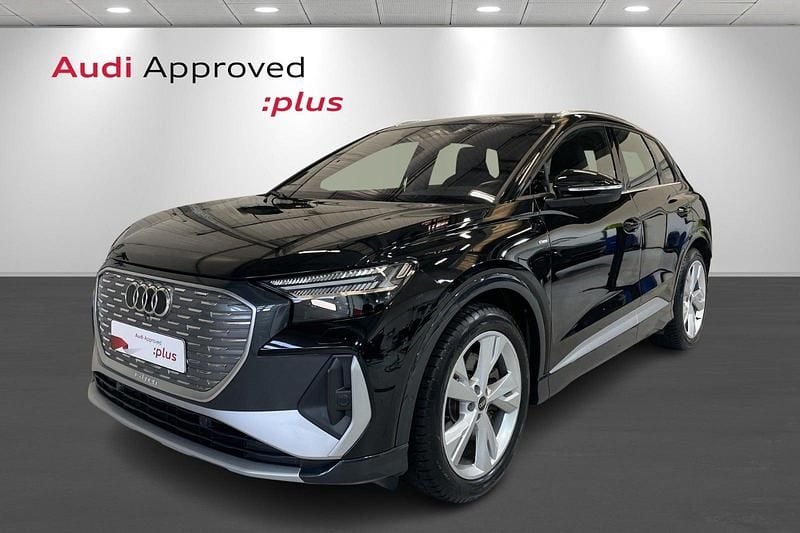 Sortmetal Brugt 2024 Audi Q4 e-tron Advanced SUV | 419.900 kr. (Dyr) - Billede 1/4