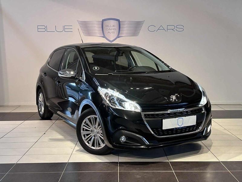 Sort Brugt 2018 Peugeot 208 Allure Sky Hatchback | 89.900 kr. (Lidt for dyr) - Billede 1/4
