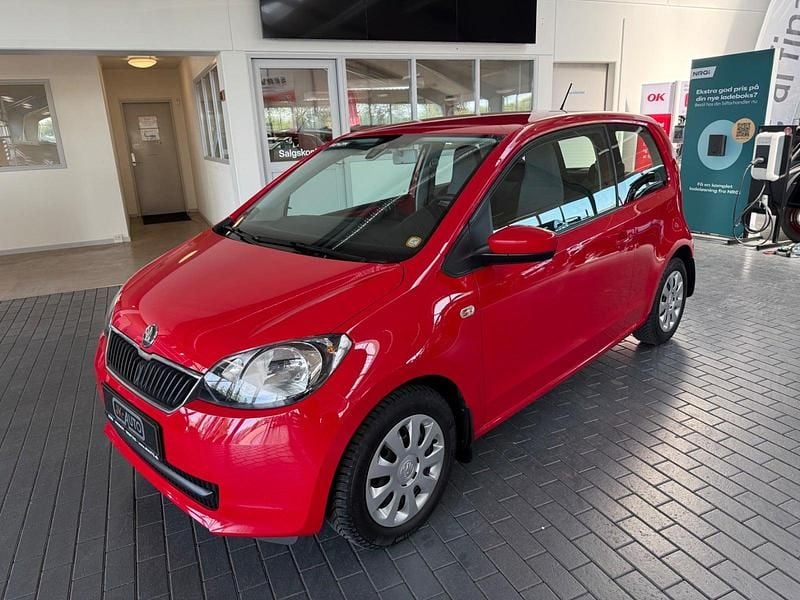 Rød Brugt 2015 Skoda Citigo Ambition Hatchback | 57.800 kr. (Fair pris) - Billede 1/4