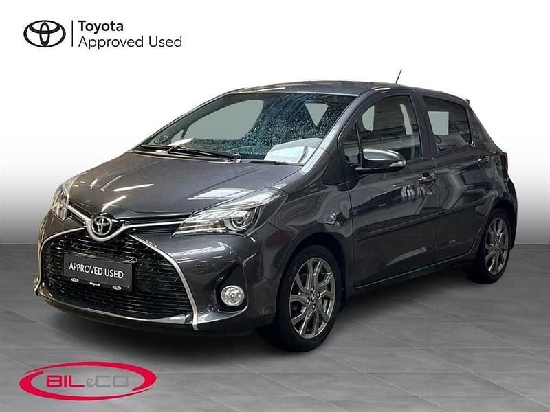 Brugt Toyota Yaris Style 100 HK (73 kW) 2016 1g3 ash grey Hatchback