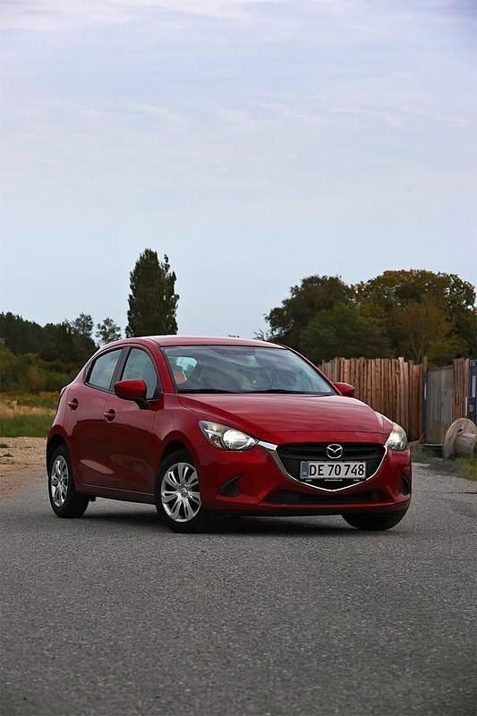Brugt Mazda 2 90 HK (66 kW) 2015 Rød Hatchback