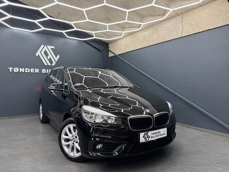 Sort Brugt 2017 BMW 218 Gran Tourer Advantage MPV | 159.500 kr. (Lidt for dyr) - Billede 1/4