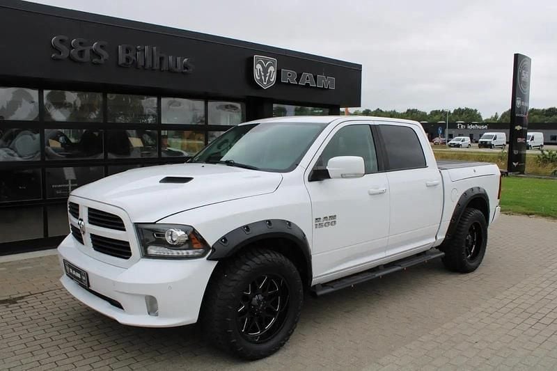 Hvid Brugt 2014 Dodge Ram Afhentning | 300.000 kr. - Billede 1/4