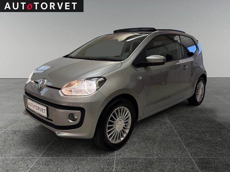 Sølvmetal Brugt 2013 VW up! high up! Hatchback | 49.700 kr. (God pris) - Billede 1/4