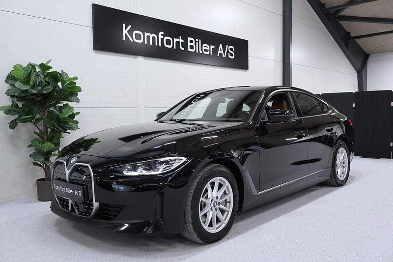 Sort Brugt 2022 BMW i4 Sedan | 309.800 kr. (Super pris) - Billede 1/4