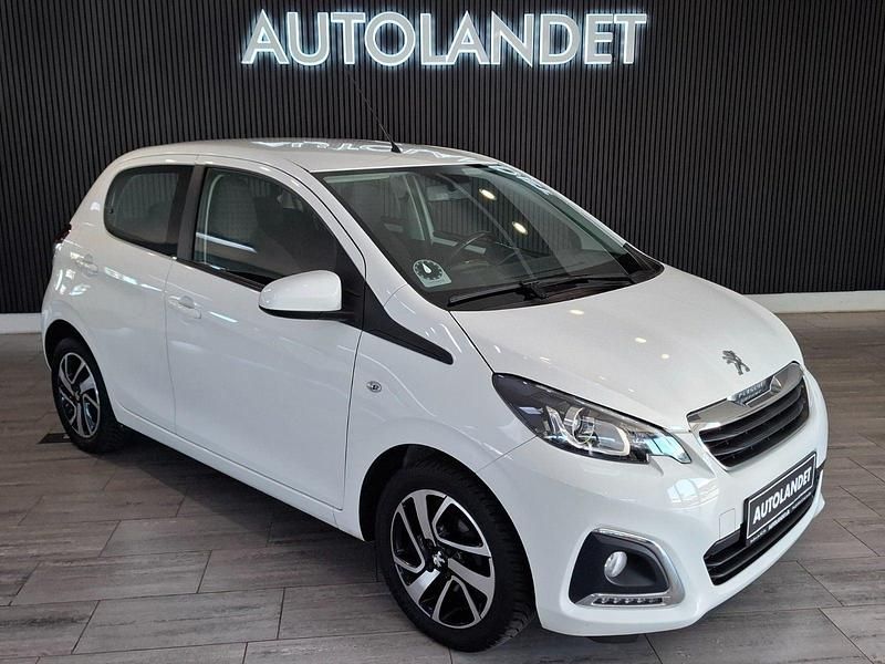 Brugt Peugeot 108 Allure+ 72 HK (52 kW) 2021 Hvid Hatchback