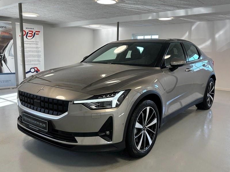 Champagnemetal Brugt 2020 Polestar 2 Sedan | 234.900 kr. (God pris) - Billede 1/4