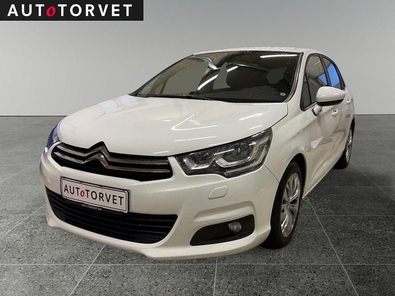 Hvid Brugt 2016 Citroën C4 Feel Hatchback | 59.700 kr. (Fair pris) - Billede 1/4