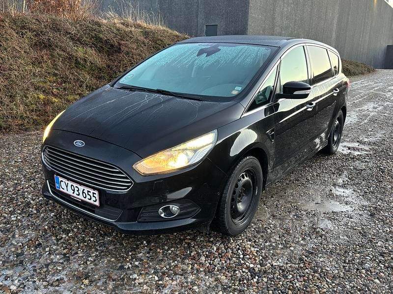 Brugt Ford S-MAX Titanium 160 HK (117 kW) 2017 Sort MPV