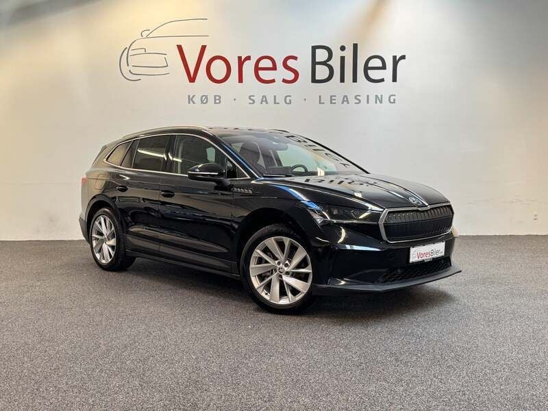 Sortmetal Brugt 2021 Skoda Enyaq iV Suite SUV | 234.900 kr. (Fair pris) - Billede 1/4