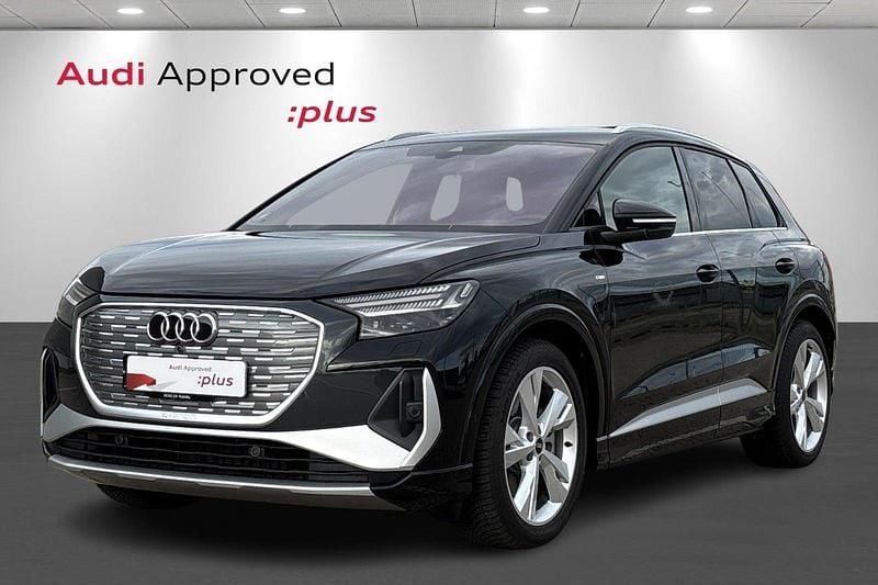 Blå Brugt 2024 Audi Q4 e-tron Advanced SUV | 374.900 kr. (Fair pris) - Billede 1/4