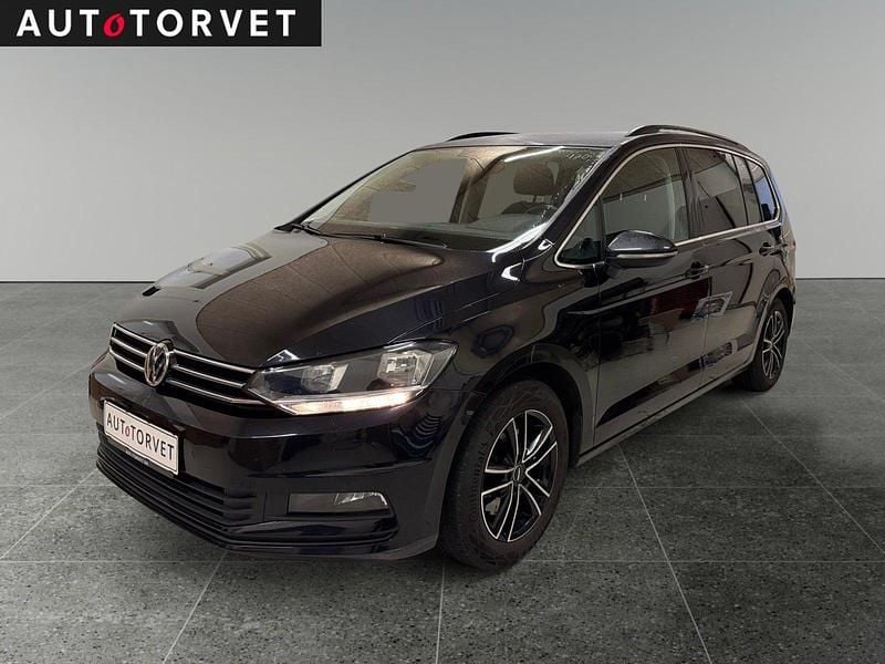 Sortmetal Brugt 2018 VW Touran Comfortline MPV | 149.700 kr. (God pris) - Billede 1/4