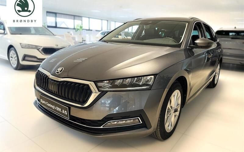 Graphite grey Brugt 2022 Skoda Octavia Style Stationcar | 299.900 kr. - Billede 1/4