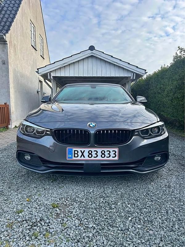 Grå Brugt 2018 BMW 420 Sport Line Coupe | 220.000 kr. (Fair pris) - Billede 1/4