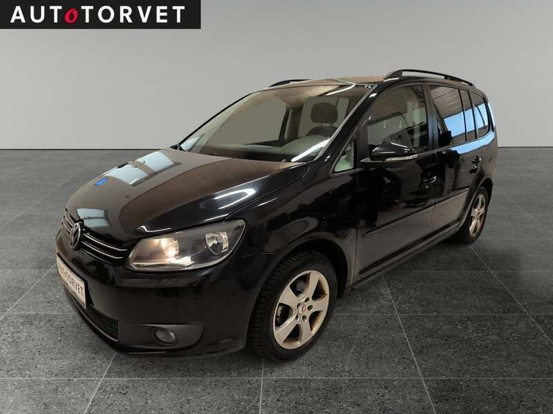 Sort Brugt 2014 VW Touran Comfortline MPV | 84.700 kr. (Fair pris) - Billede 1/4