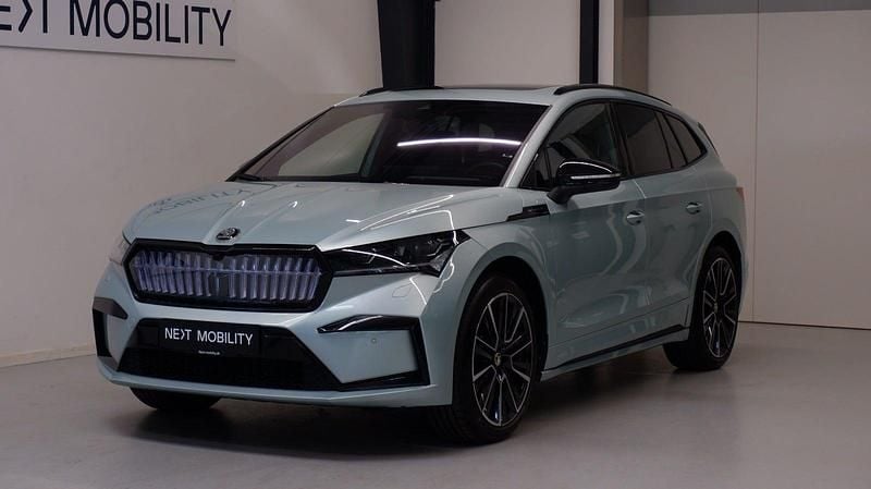 Lysgrønmetal Brugt 2022 Skoda Enyaq iV SUV | 324.900 kr. (Fair pris) - Billede 1/4