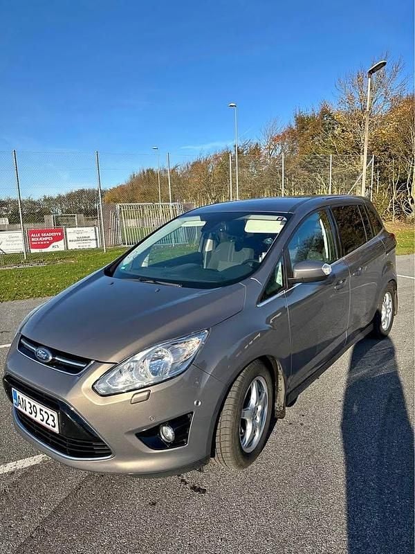 Brun Brugt 2014 Ford Grand C-Max Titanium MPV | 52.000 kr. - Billede 1/4