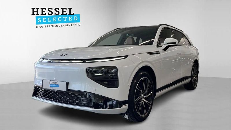 Arctic white Brugt 2024 XPENG G9 SUV | 509.900 kr. (Fair pris) - Billede 1/4