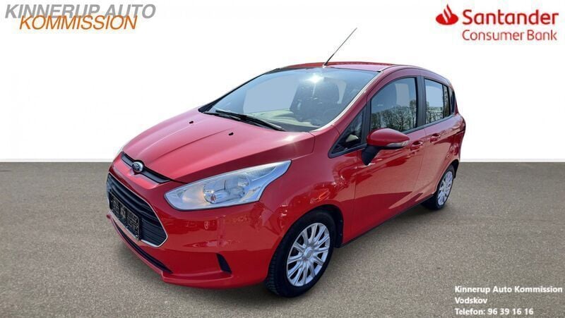 Rød Brugt 2014 Ford B-MAX Trend MPV | 59.900 kr. (Fair pris) - Billede 1/4