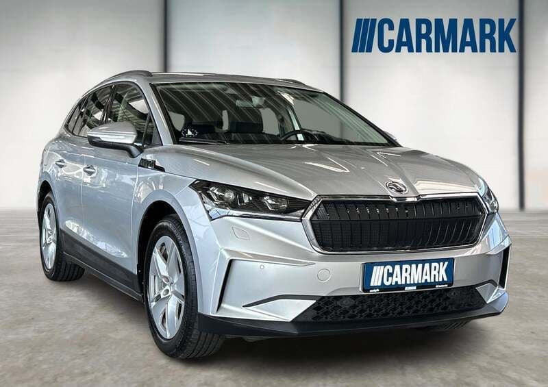 Sølvmetal Brugt 2021 Skoda Enyaq iV Suite SUV | 218.900 kr. (Fair pris) - Billede 1/4