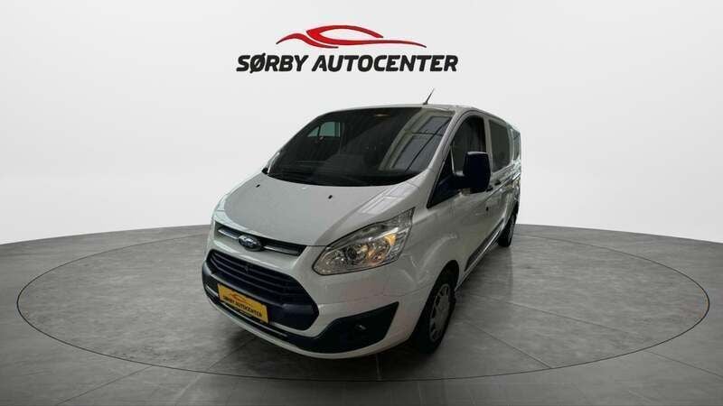 Hvid Brugt 2018 Ford Transit Custom Trend Van | 129.900 kr. - Billede 1/4
