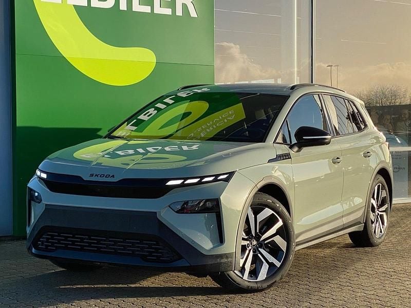 Grøn Ny 2026 Skoda Elroq SportLine SUV | 379.000 kr. (Lidt for dyr) - Billede 1/4