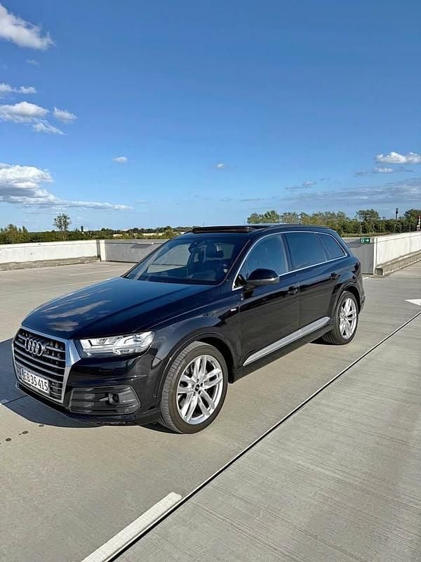 Brugt Audi Q7 S-Line 272 HK (200 kW) 2016 Sort SUV