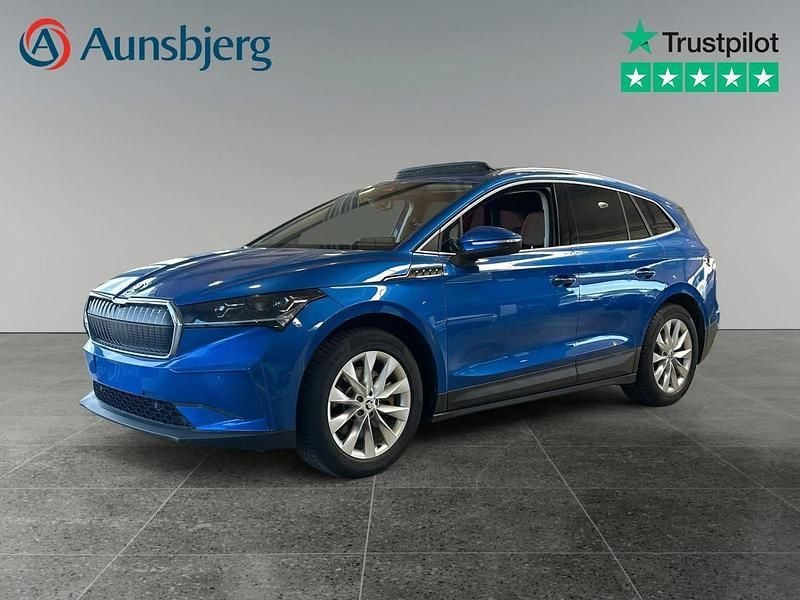 Blå Brugt 2022 Skoda Enyaq iV ecoSuite SUV | 254.500 kr. (God pris) - Billede 1/4
