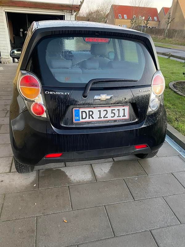 Brugt Chevrolet Spark Life 68 HK (50 kW) 2012 Sort Hatchback