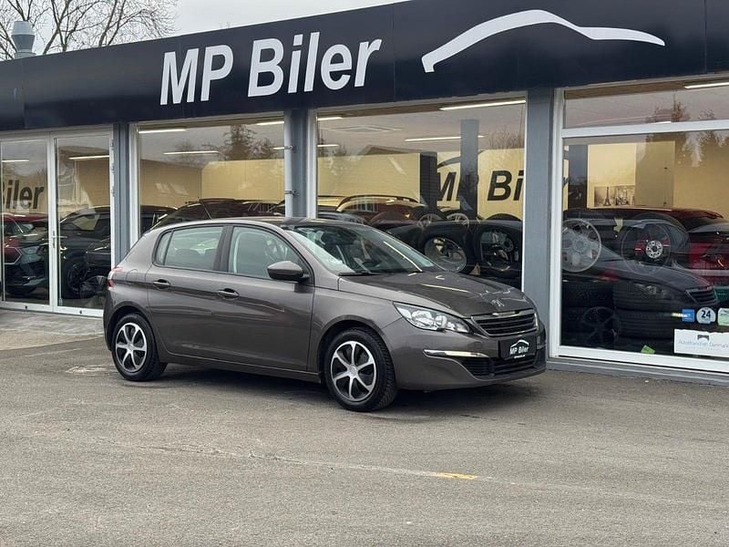Gråmetal Brugt 2015 Peugeot 308 Active Hatchback | 54.900 kr. (God pris) - Billede 1/4