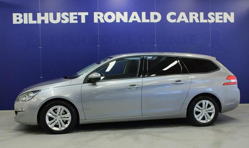 Brugt Peugeot 308 Active 120 HK (88 kW) 2016 Sølvmetal Stationcar