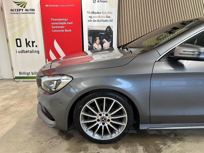 Brugt Mercedes CLA220 Shooting Brake AMG line 177 HK (130 kW) 2018 Gråmetal Stationcar