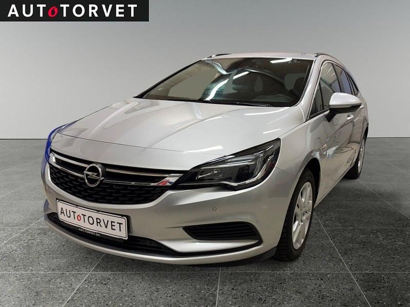 Sølvmetal Brugt 2019 Opel Astra Excite Stationcar | 91.700 kr. (Fair pris) - Billede 1/4
