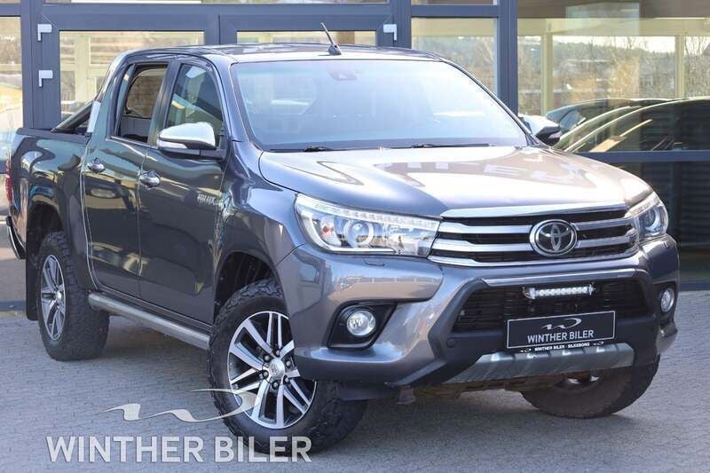 Koks Brugt 2017 Toyota HiLux T3 Afhentning | 229.900 kr. - Billede 1/4