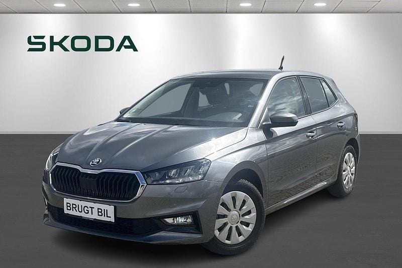 Gråmetal Brugt 2024 Skoda Fabia Essence Hatchback | 172.900 kr. (Fair pris) - Billede 1/4