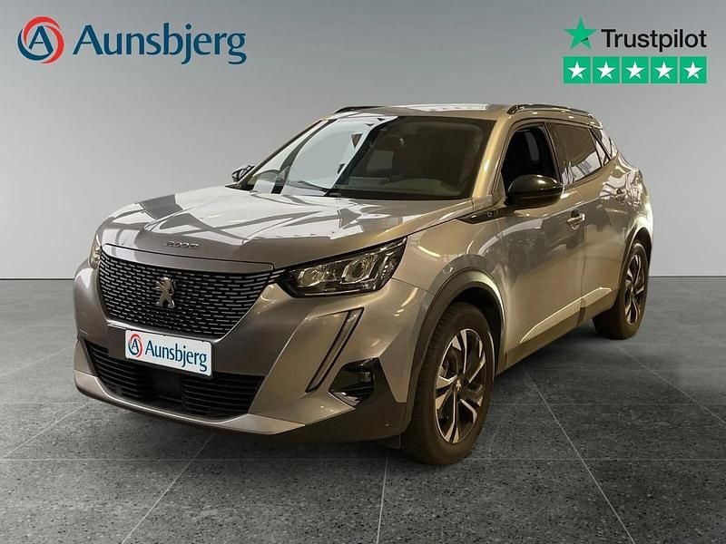 Grå metal Brugt 2022 Peugeot e-2008 Allure SUV | 137.500 kr. (Fair pris) - Billede 1/4
