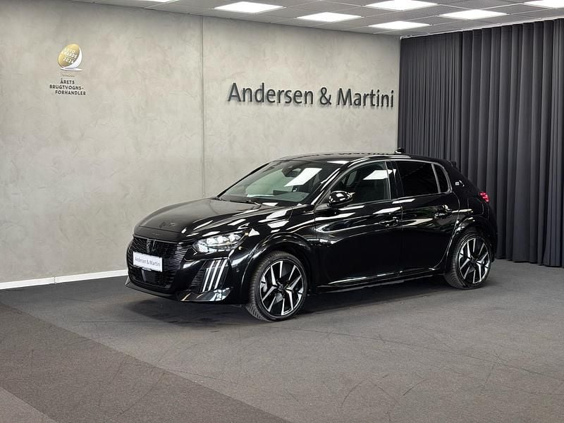 Sort Brugt 2024 Peugeot e-208 GTi Hatchback | 214.900 kr. (Dyr) - Billede 1/4