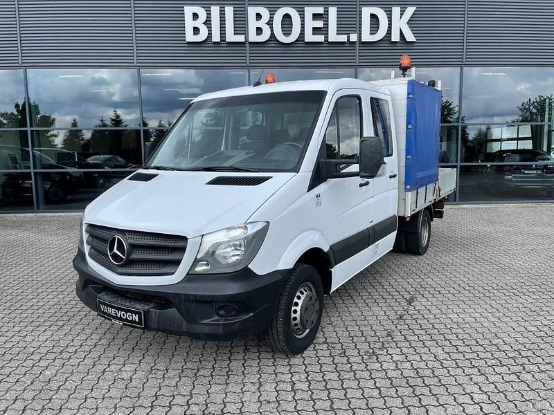 Hvid Brugt 2017 Mercedes Sprinter Van | 159.900 kr. - Billede 1/4