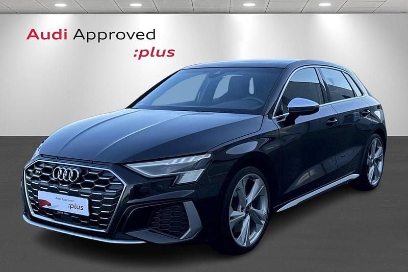 Sortmetal Brugt 2021 Audi S3 Sportback Hatchback | 479.900 kr. - Billede 1/4