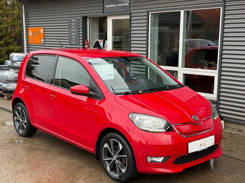 Rød Brugt 2020 Skoda Citigo-e IV Hatchback | 84.900 kr. (God pris) - Billede 1/4