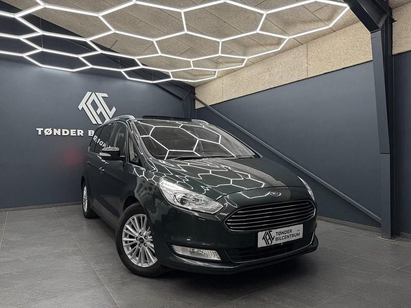 Grønmetal Brugt 2017 Ford Galaxy Titanium MPV | 159.500 kr. - Billede 1/4