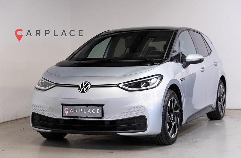 Sølvmetal Brugt 2020 VW ID.3 Pro Performance Hatchback | 164.900 kr. (Fair pris) - Billede 1/4